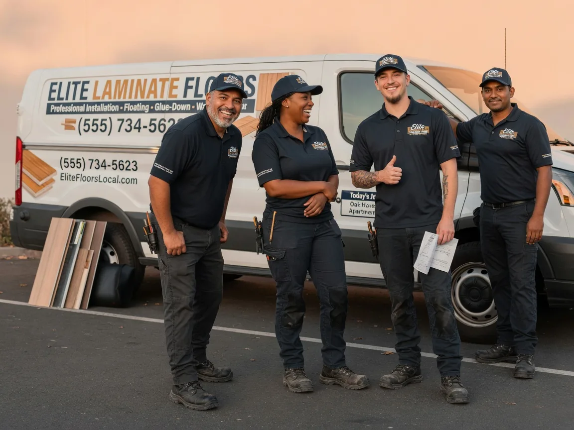 Laminate flooring installation company in Burbank, IL